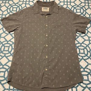 Urban Pipeline gray short sleeve button down